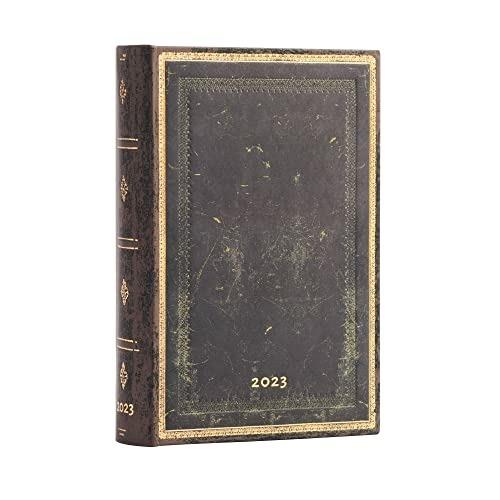 AA.VV. Agenda Paperblanks 2023 Arabica, 12 mesi, Collezione Antica Pelle, Mini, giornaliera - 9,50 × 14 cm
